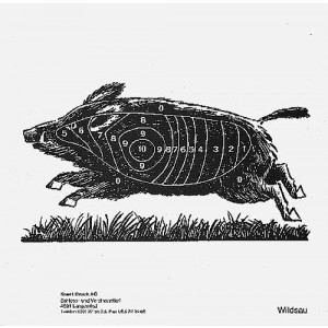 Fantasiescheibe Wildsau