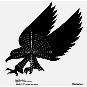 Fantasiescheibe Raubvogel