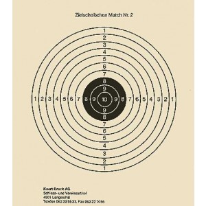 Zielscheibe Nr. 2, Match