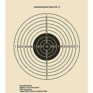 Zielscheibe Nr. 3, Match