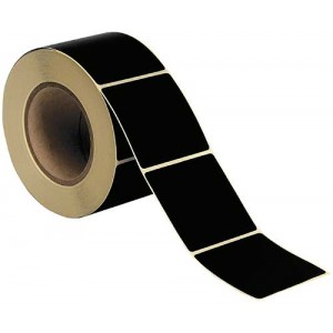 Rolle Selbstkleber Magnum schwarz, 40 x 40 mm