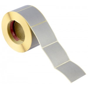 Rolle Selbstkleber Magnum grau, 40 x 40 mm
