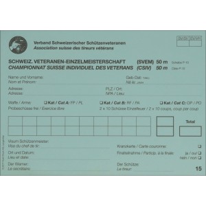 Standblattgarnituren A5, Sonderanfertigung