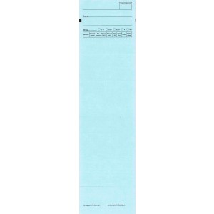 Standblattgarnituren, 75 x 297 mm, deutsch