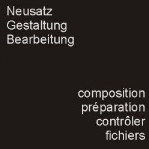 Neusatz durch uns ab Vorlage