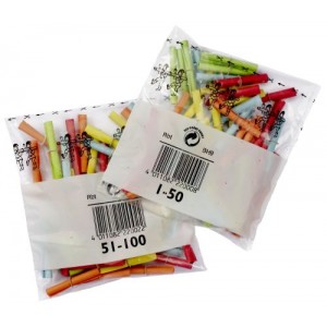 Tombola-Lose Treffer, in Beutel zu 50 Stk.